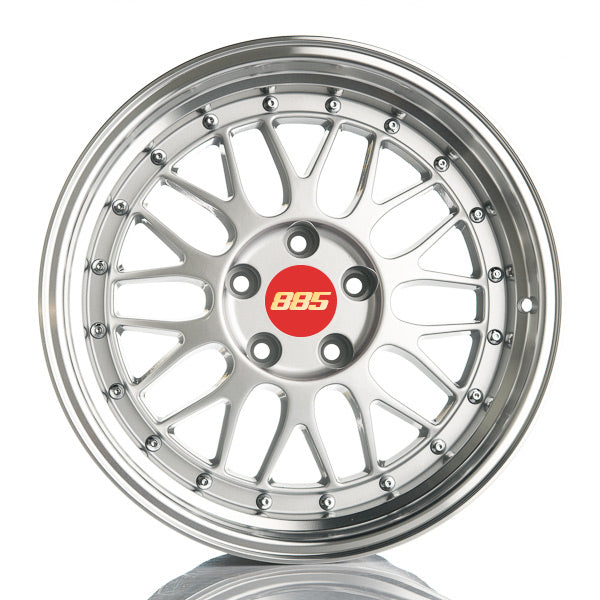 LeMans Silver 8.5x17, 5x112, 66.6, 30,