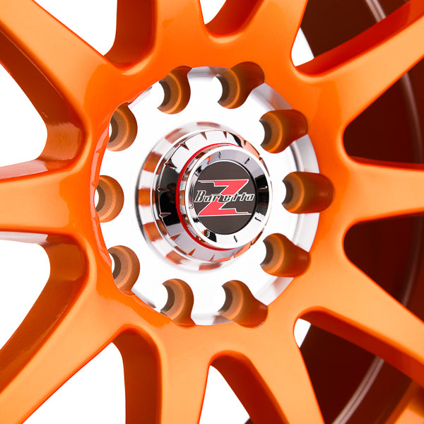 GTR Raceorange - 7x17, 5x108, 72.6, 40,