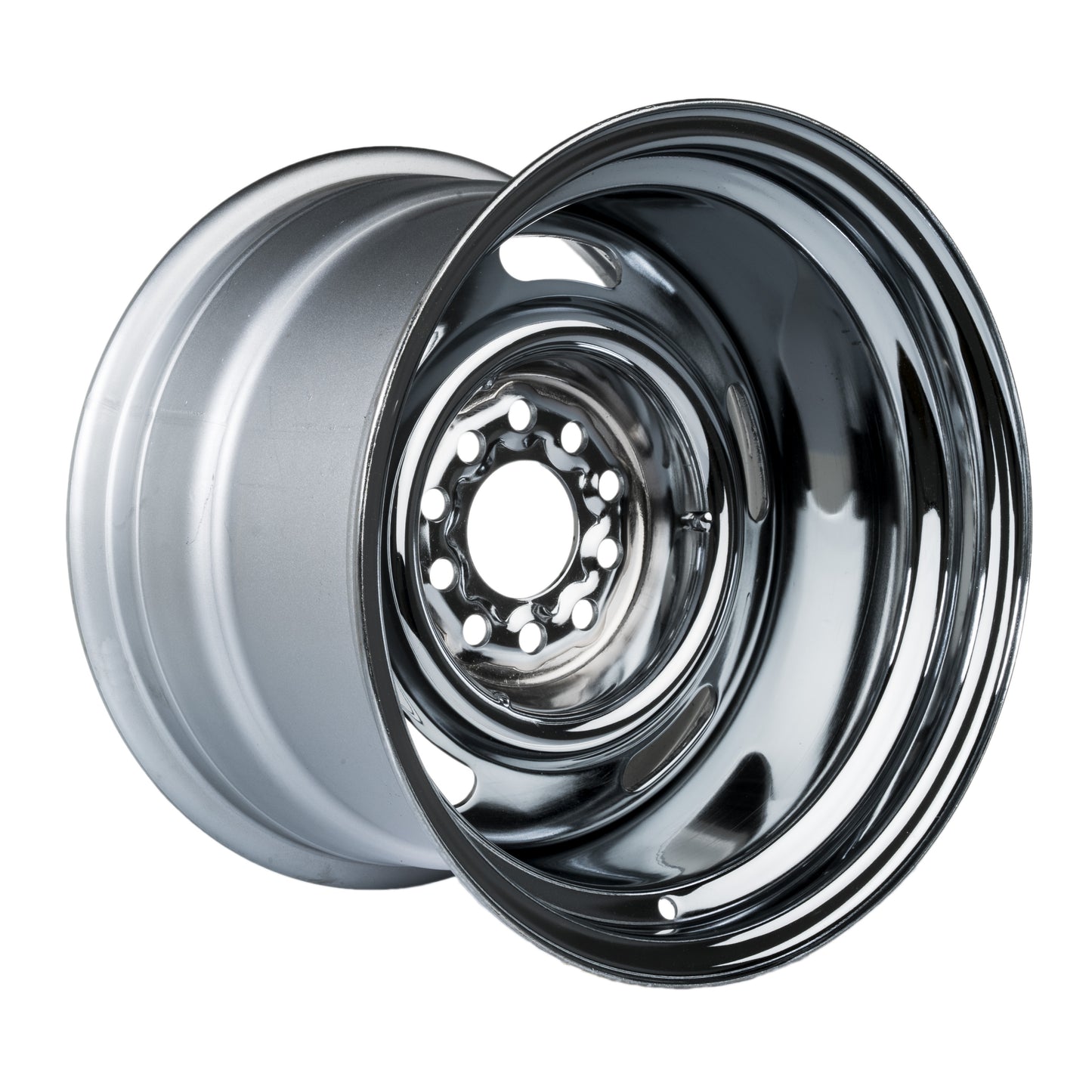 American Classic Rally Chrome - 10x15, 5x114.3, 71.6, -32,