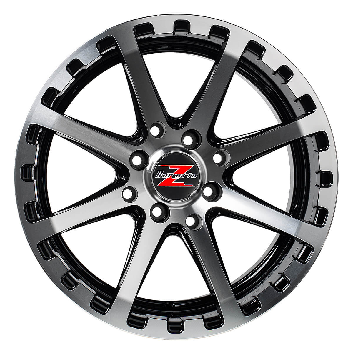 ATV Black Polished - 7x16, 4x137, 89.1, 10,